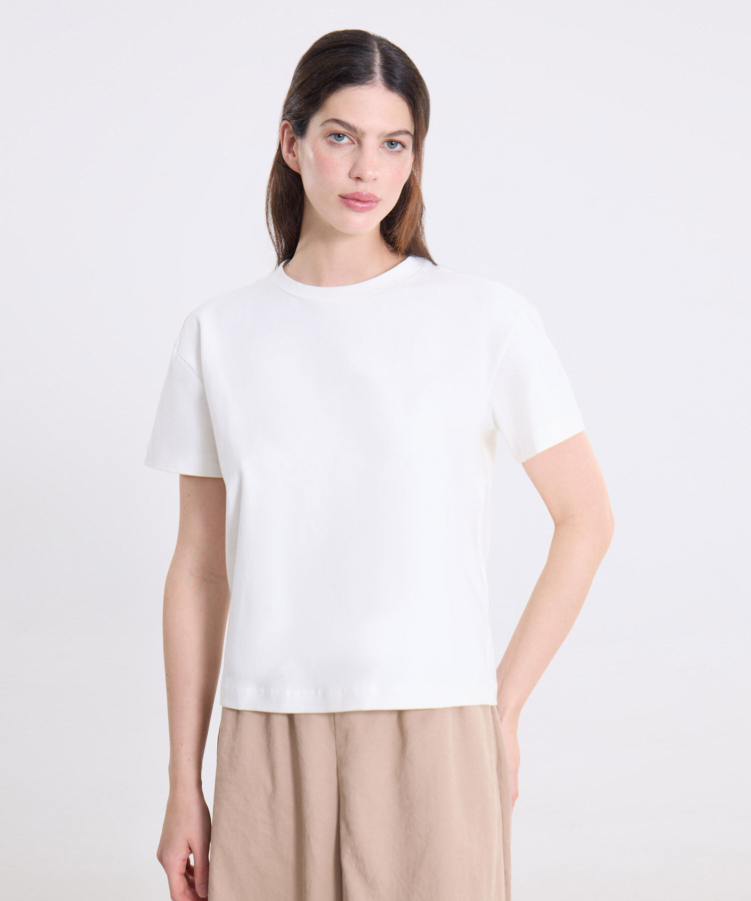 Camiseta Para Mujer Blanco