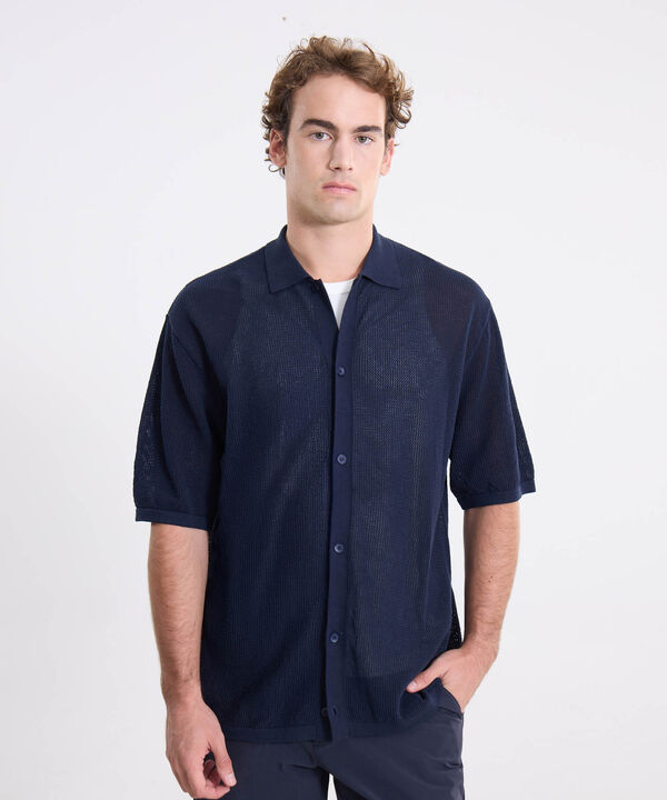 Polo Para Hombre AzulOscuro