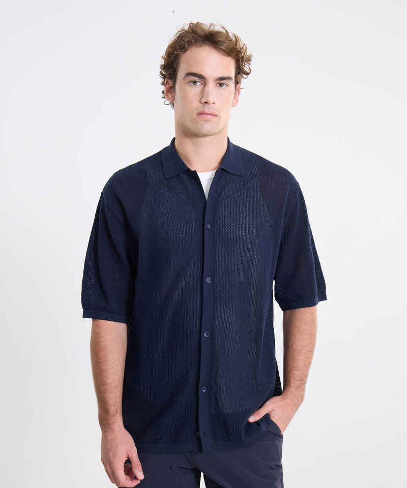 Polo Para Hombre AzulOscuro