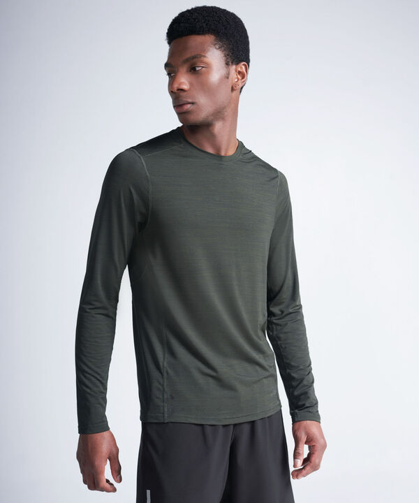 Camiseta Para Hombre Verde image number null