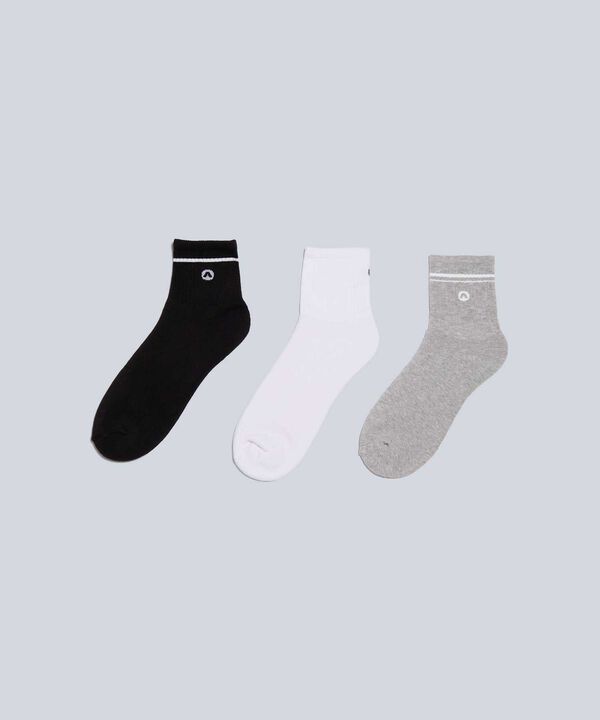 Medias Para Hombre Gris