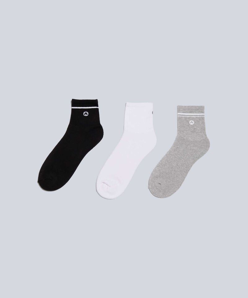 Medias Para Hombre Gris