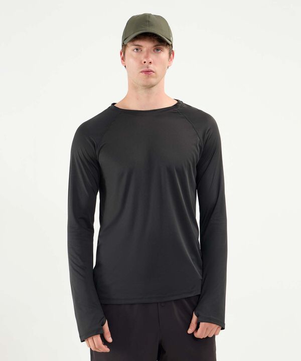 Camiseta Para Hombre Negro image number null