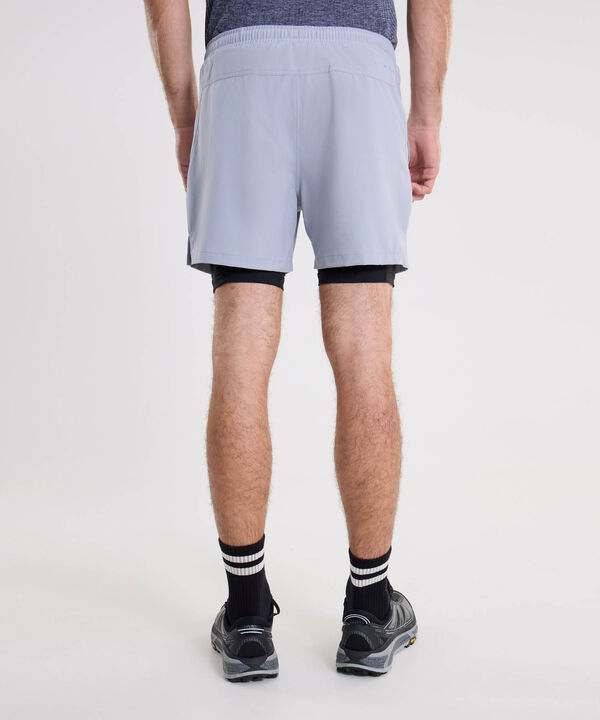 Bermuda Para Hombre Gris