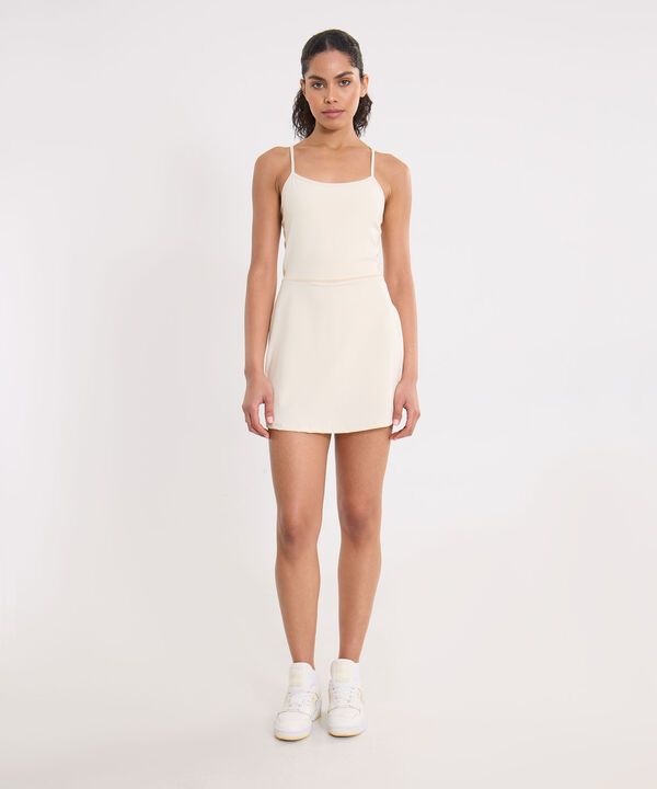 Vestido Para Mujer Crema image number null