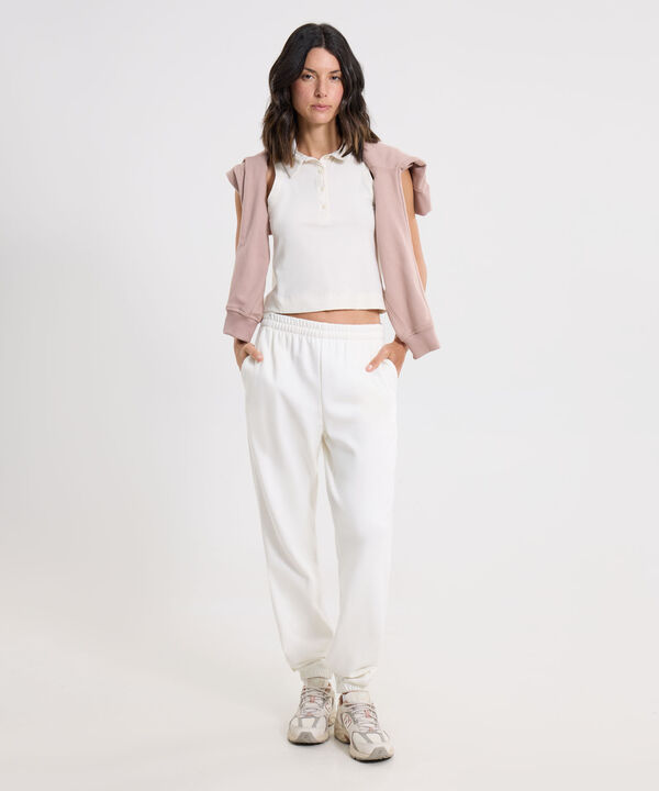 Pantalon Para Mujer Marfil image number null