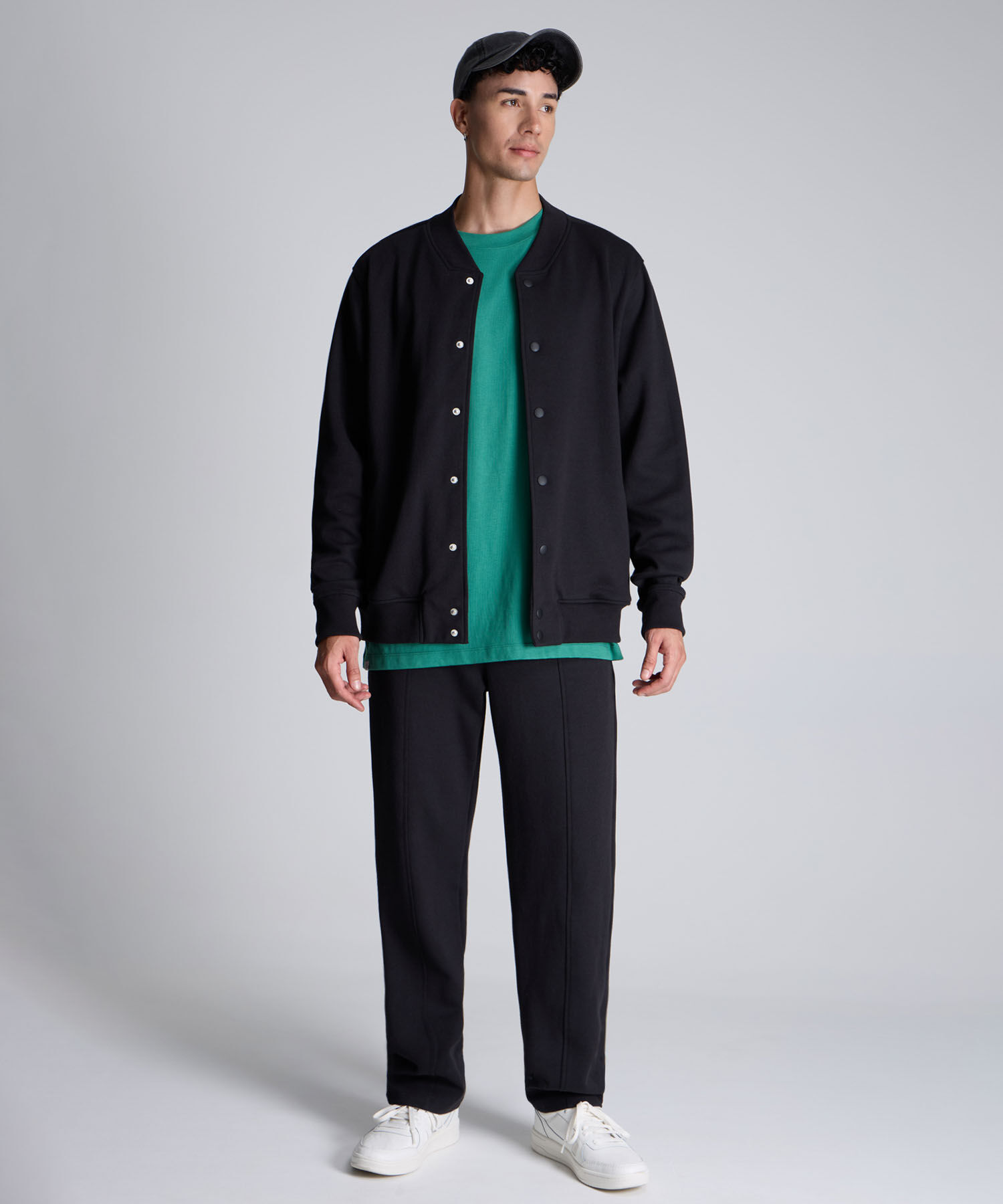 Chaqueta Para Hombre Negro
