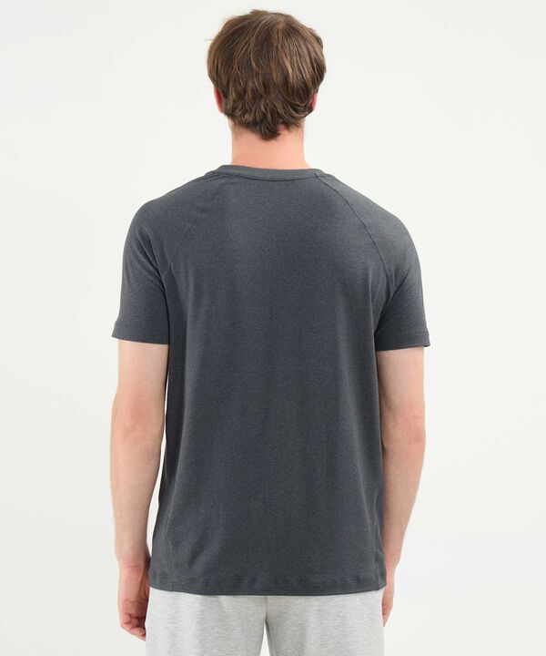Camiseta Para Hombre NegroBinado