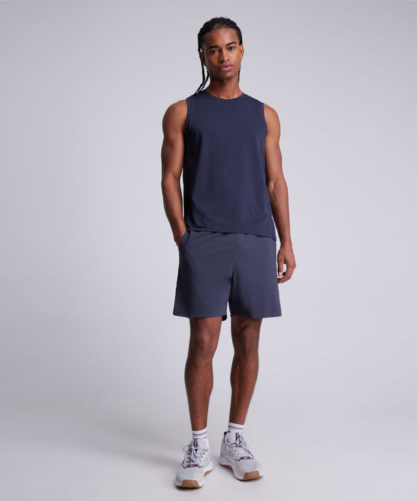 Camiseta Para Hombre AzulOscuro image number null