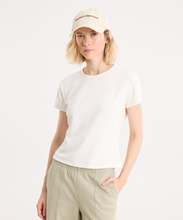 Camiseta Para Mujer Marfil image number null