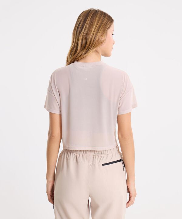 Camiseta Para Mujer Beige