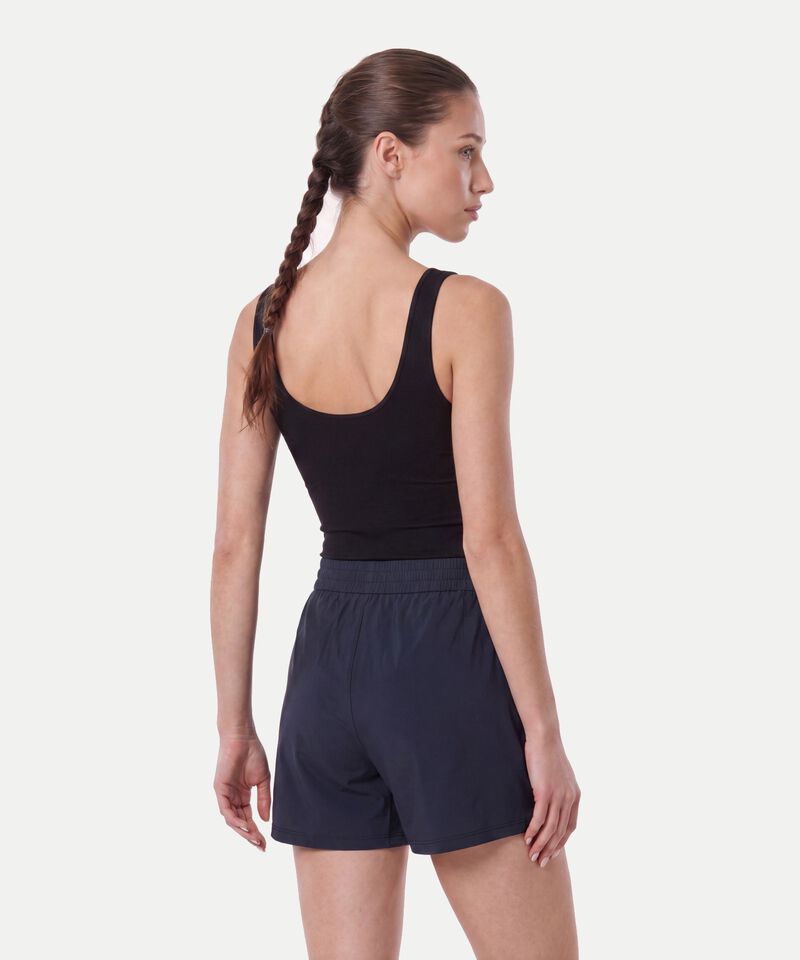 Camiseta Para Mujer Negro