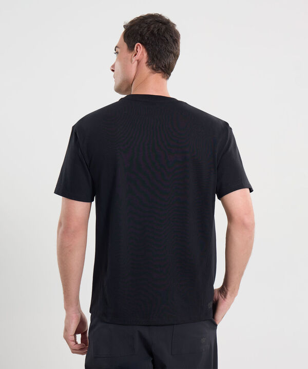 Camiseta Para Hombre Negro