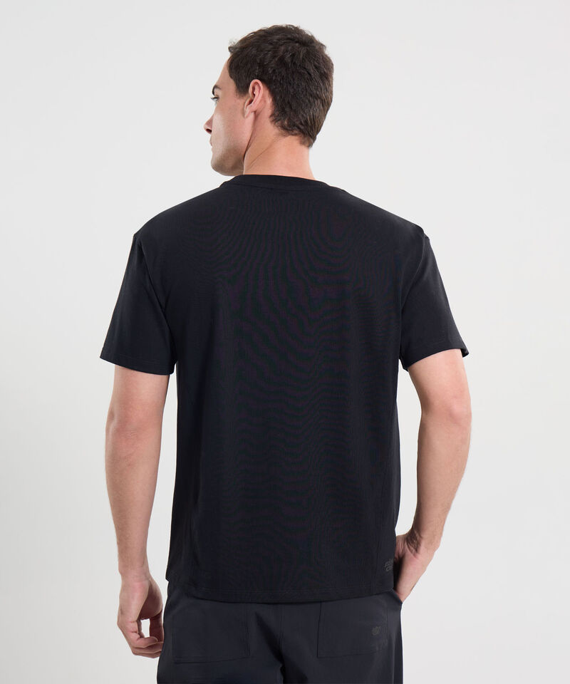 Camiseta Para Hombre Negro
