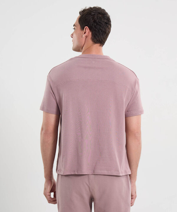Camiseta Para Hombre Rosado