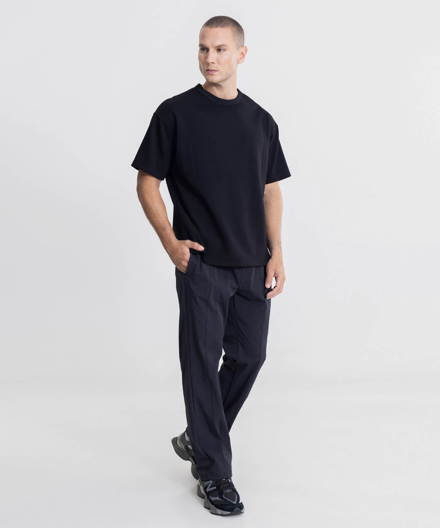 Camiseta Para Hombre Negro