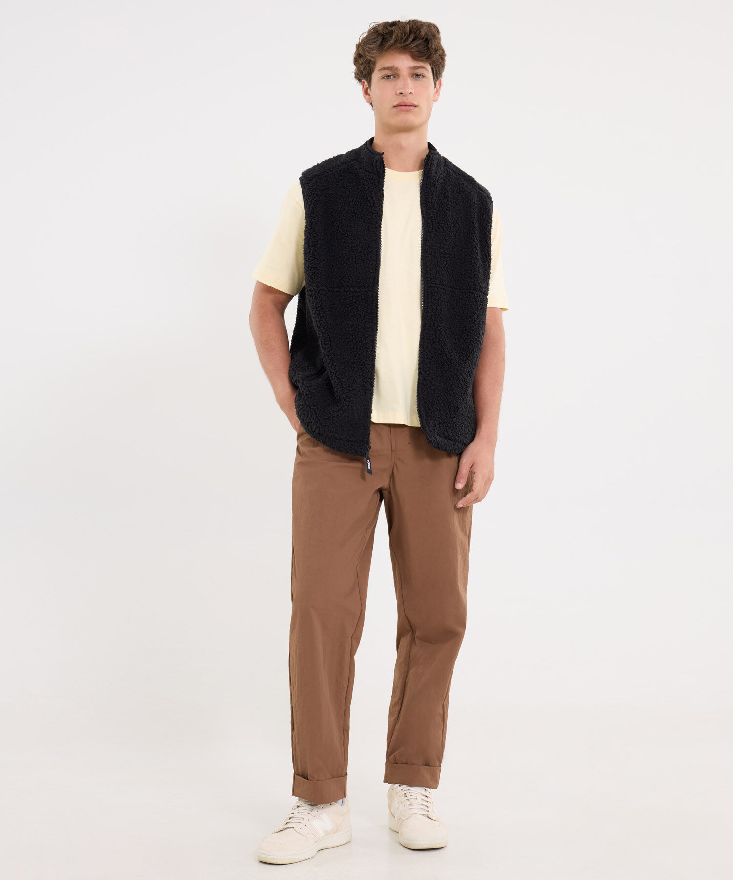 Chaleco Para Hombre Negro