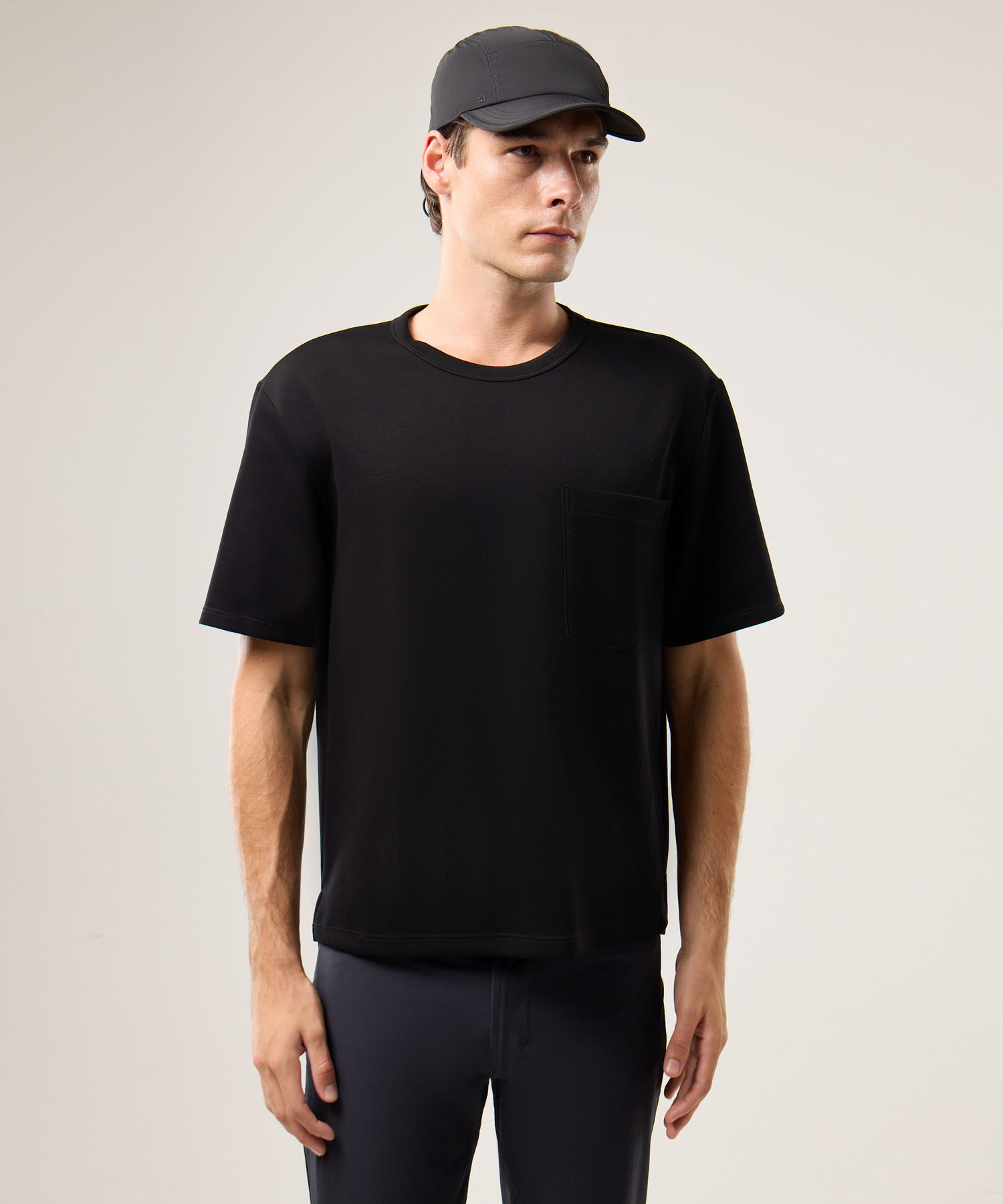 Camiseta Para Hombre Negro