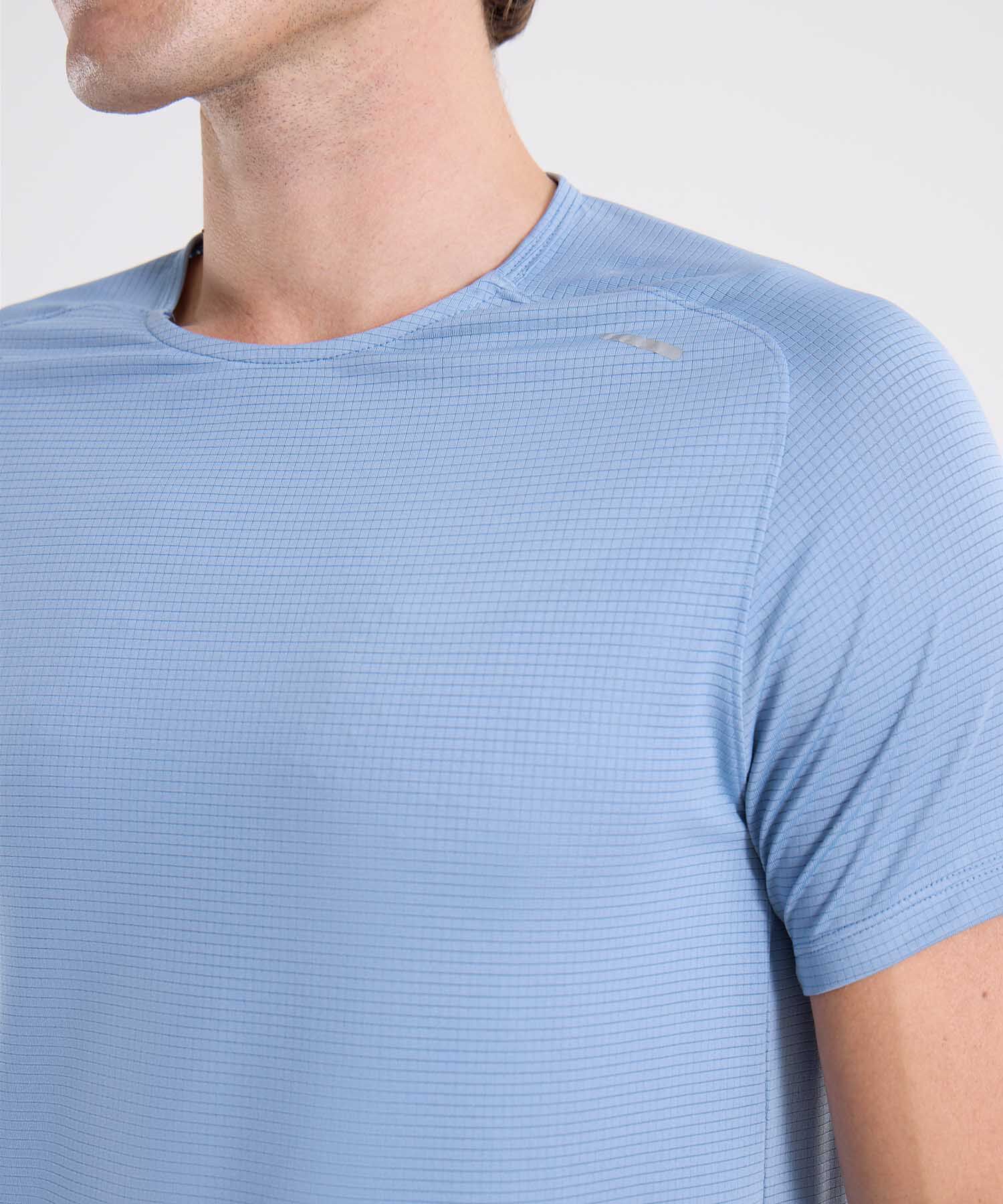 Camiseta Para Hombre Azul