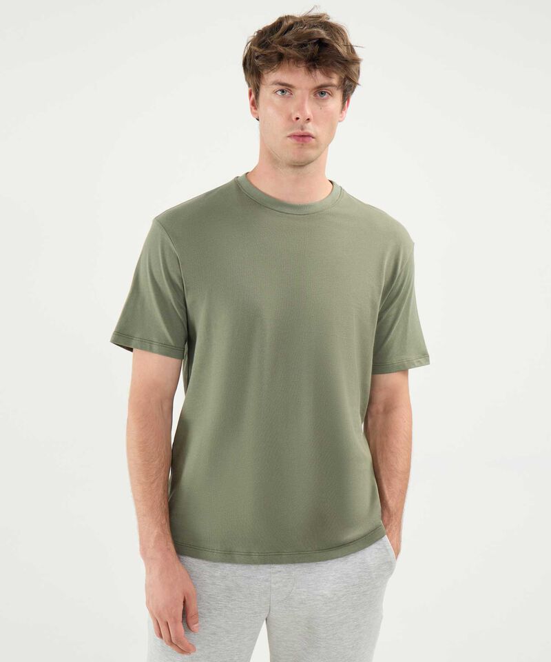Camiseta Para Hombre Verde
