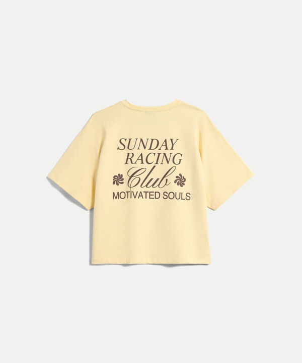 Camiseta Para Mujer Amarillo image number null