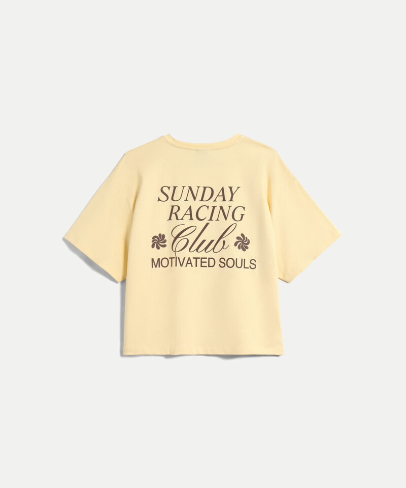 Camiseta Para Mujer Amarillo