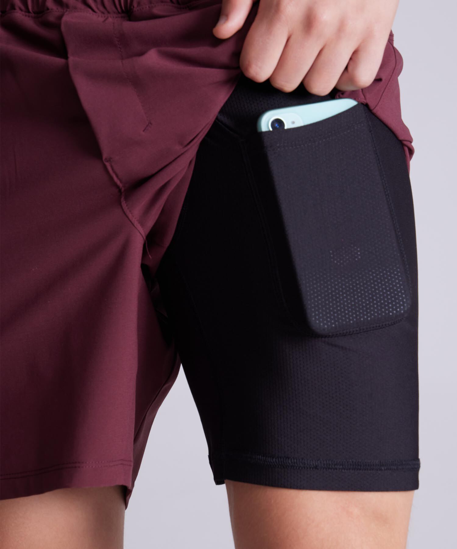 Short Para Hombre Vino