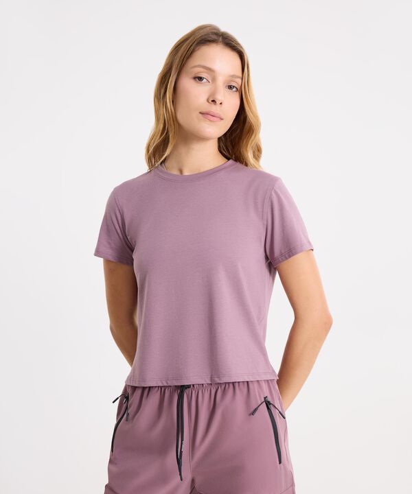 Camiseta Para Mujer Morado image number null