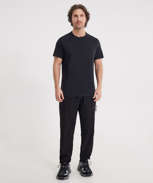 Set Deportivo Casual Con Camiseta Boxy y Jogger Outdoor con Bolsillos,  image number null