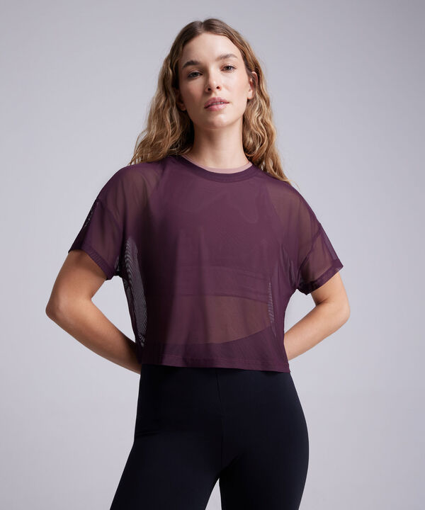 Camiseta Para Mujer Morado image number null