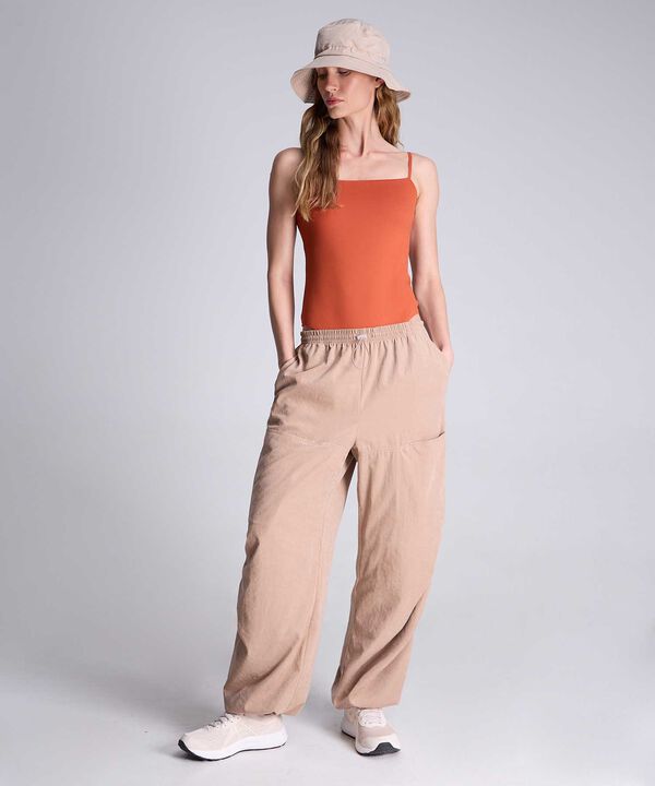 Pantalon Para Mujer Cafe image number null