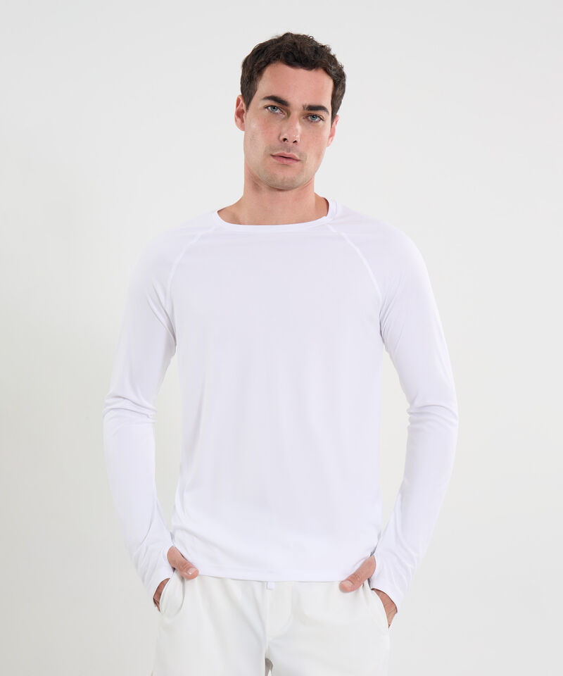 Camiseta Para Hombre Blanco