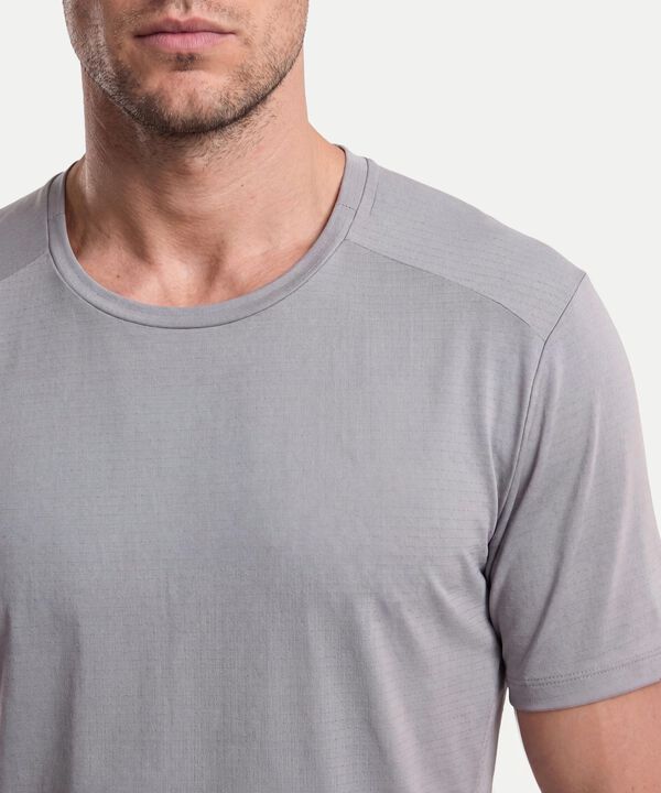 Camiseta Para Hombre Gris