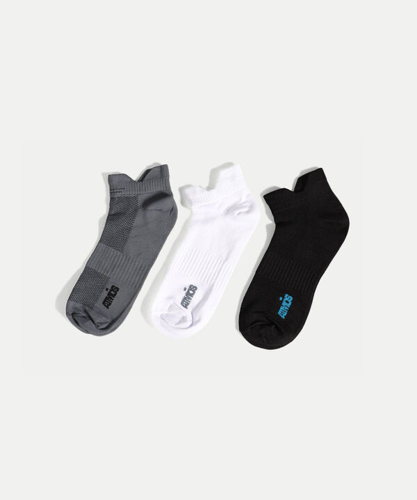 Medias Para Hombre Gris image number null