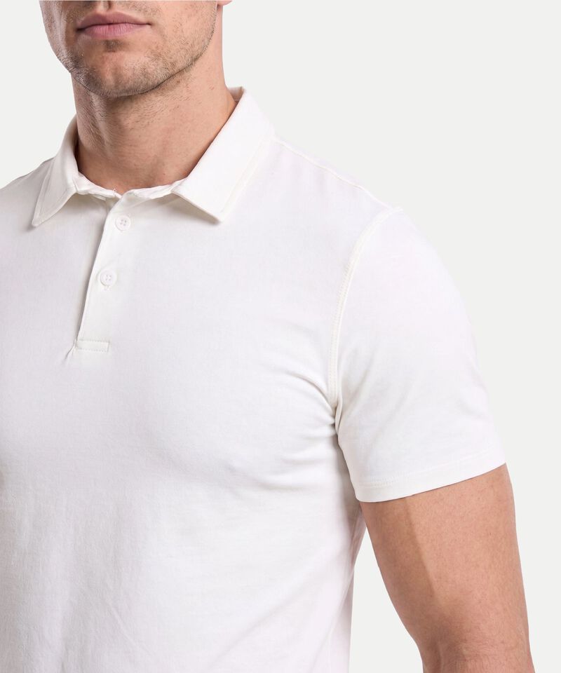 Polo Para Hombre Blanco
