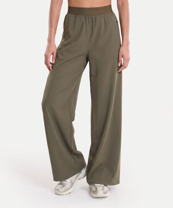 Pantalon Para Mujer Verde image number null