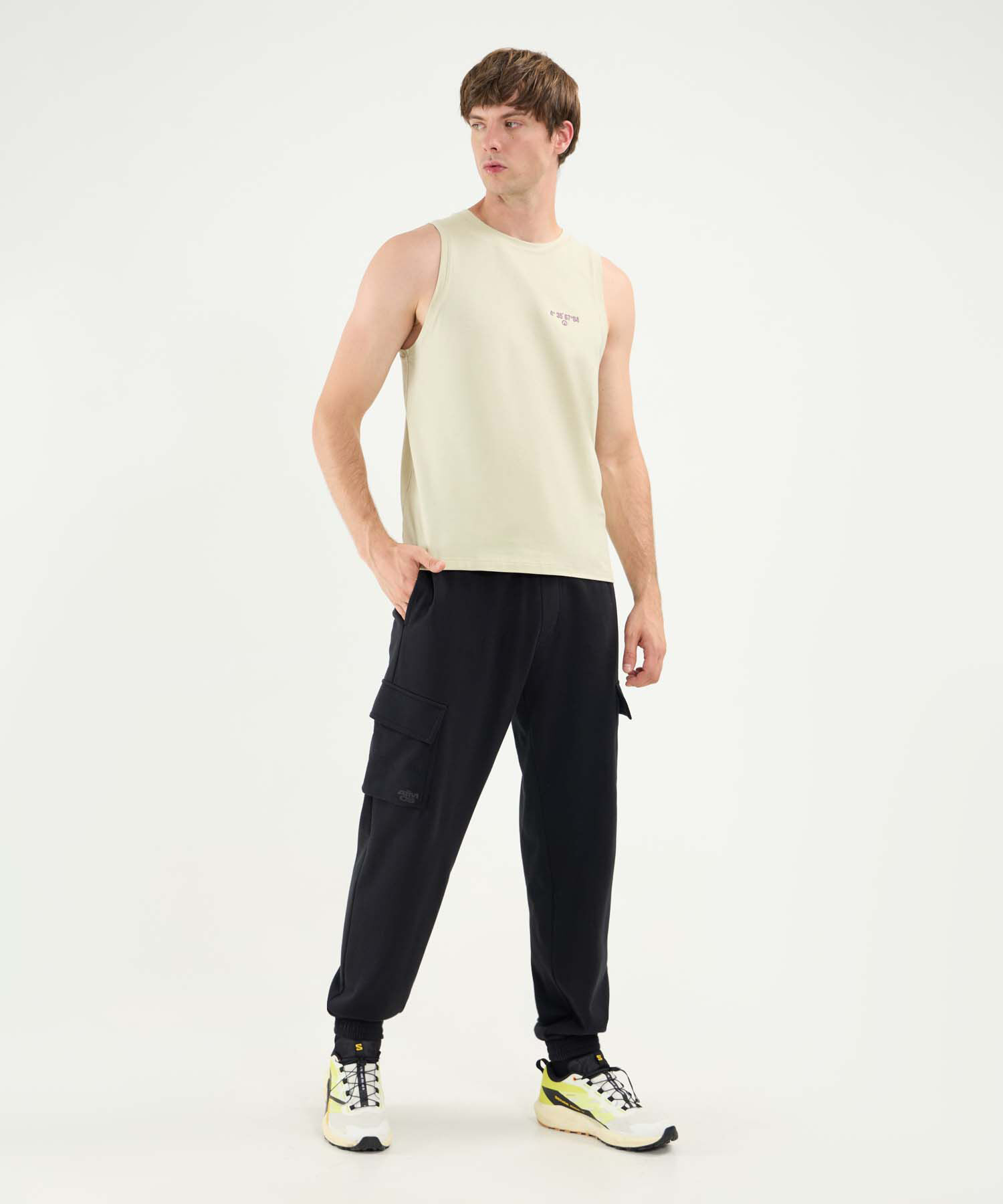 Camiseta Para Hombre VerdeClaro