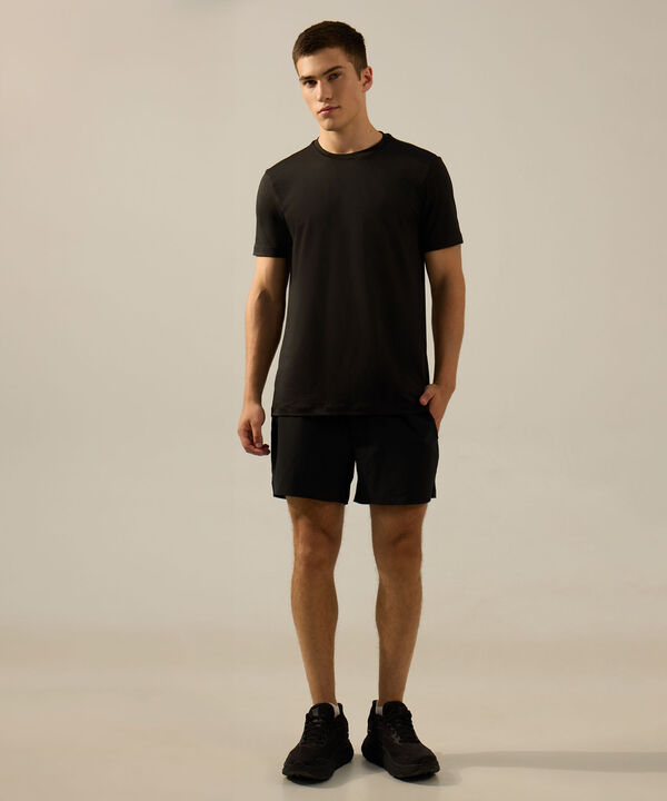 Camiseta Para Hombre Negro