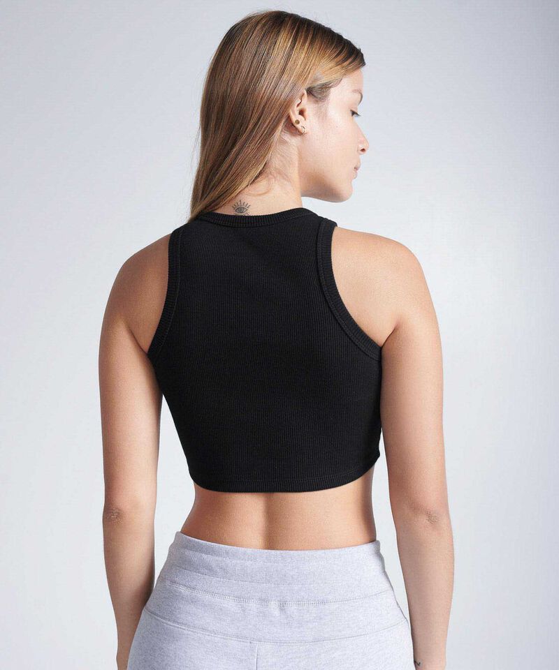 Camiseta Para Mujer Negro