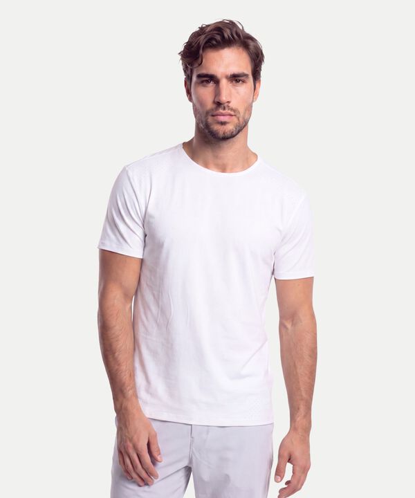 Camiseta Para Hombre Blanco image number null