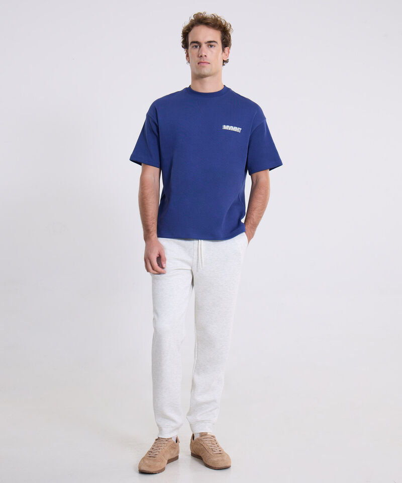 Camiseta Para Hombre AzulOscuro