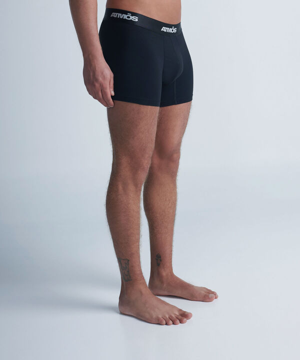 Boxer Para Hombre Negro image number null