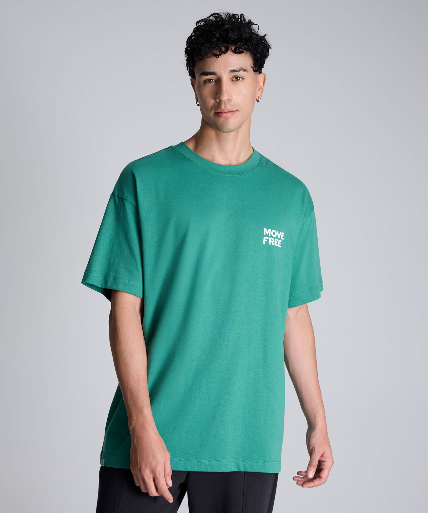 Camiseta Para Hombre Verde