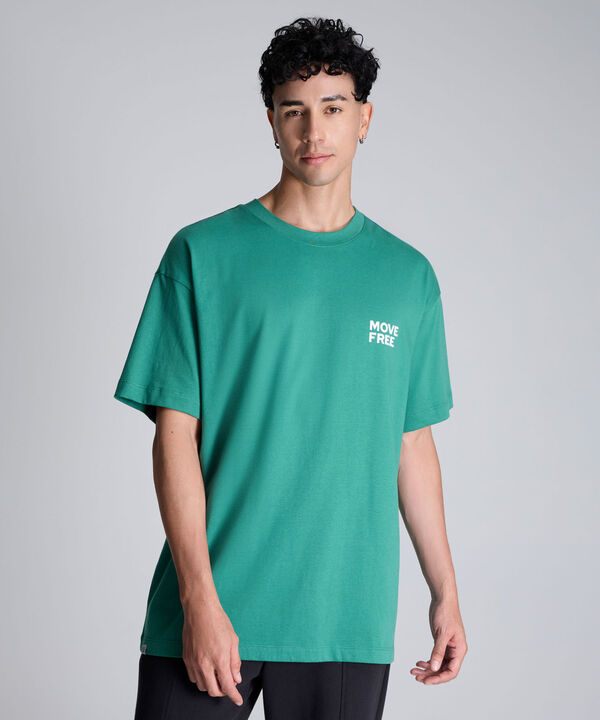 Camiseta Para Hombre Verde
