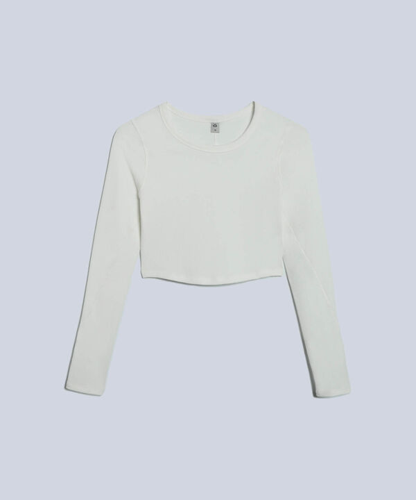 Camiseta Para Mujer Marfil image number null