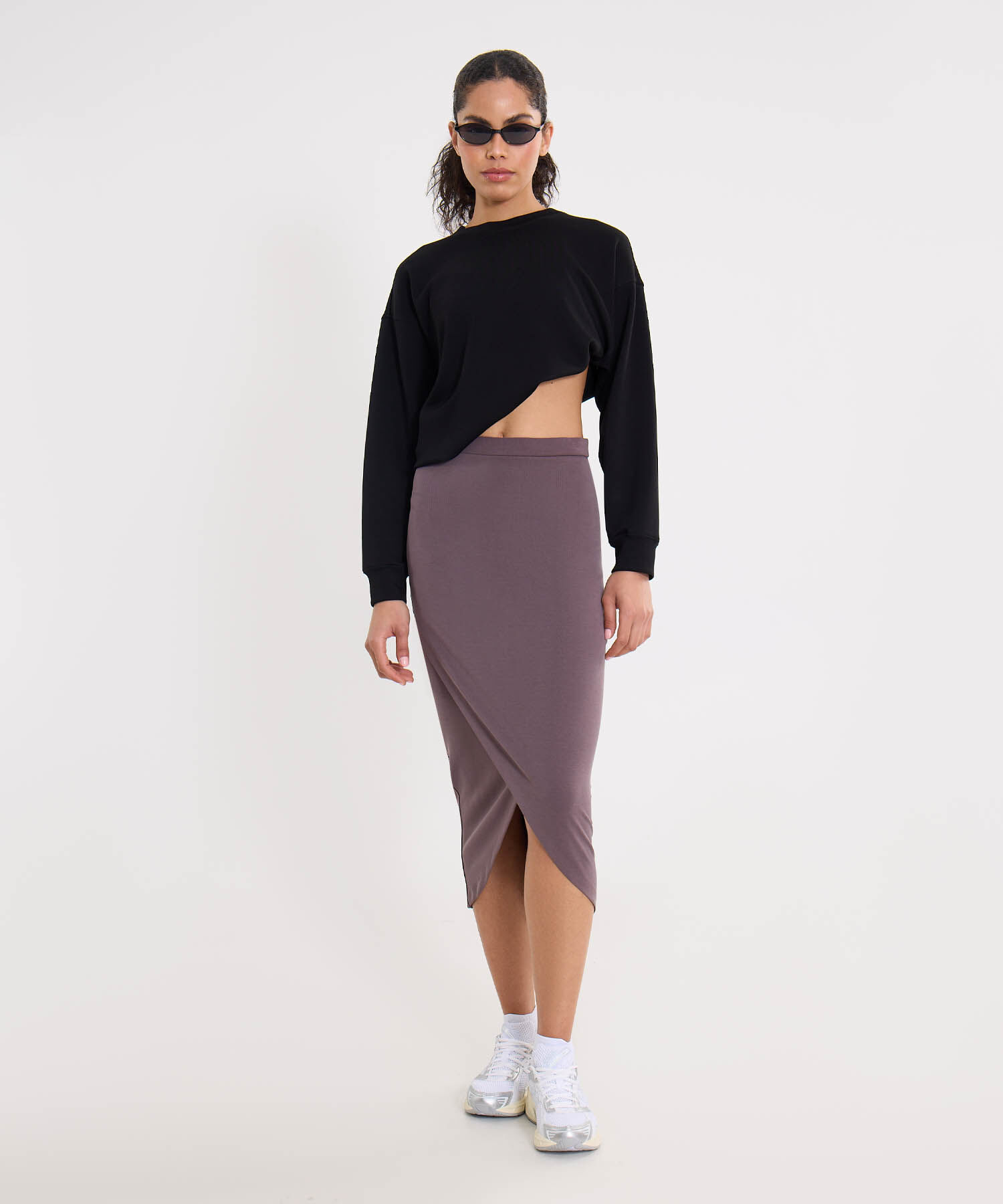 Falda Para Mujer Morado