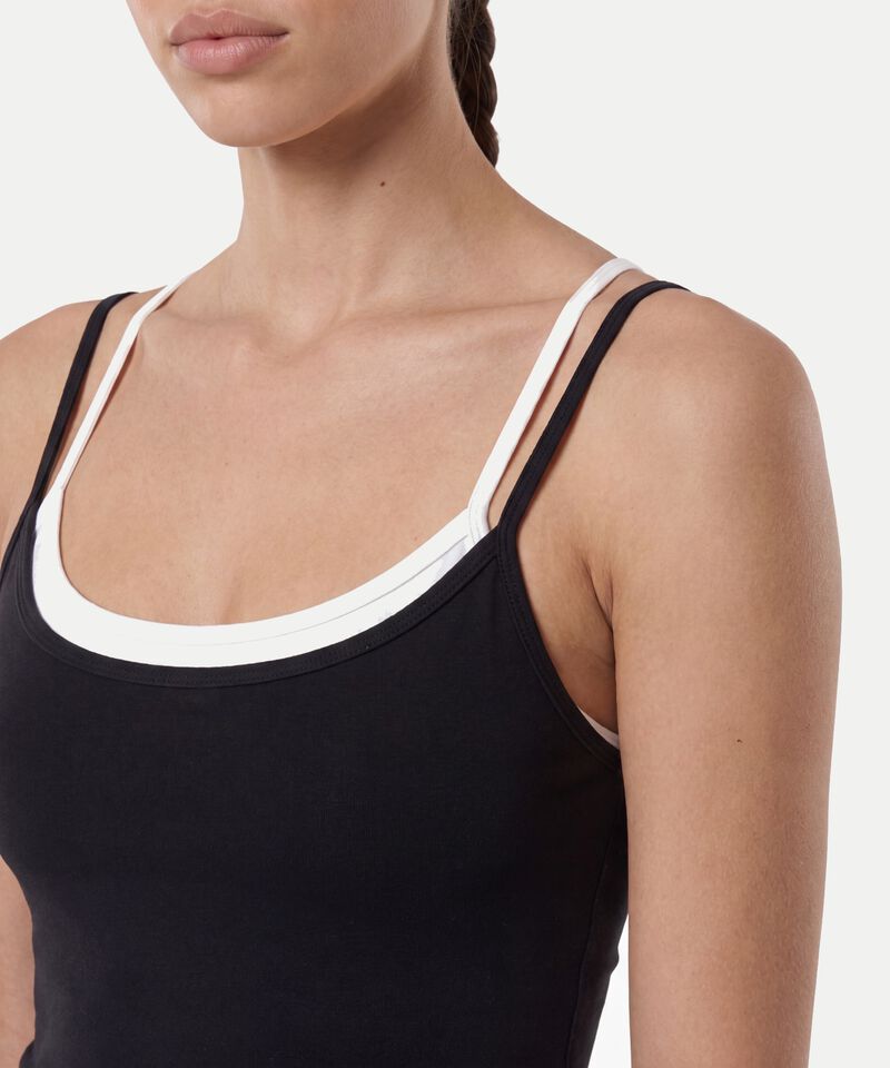 Camiseta Para Mujer Negro
