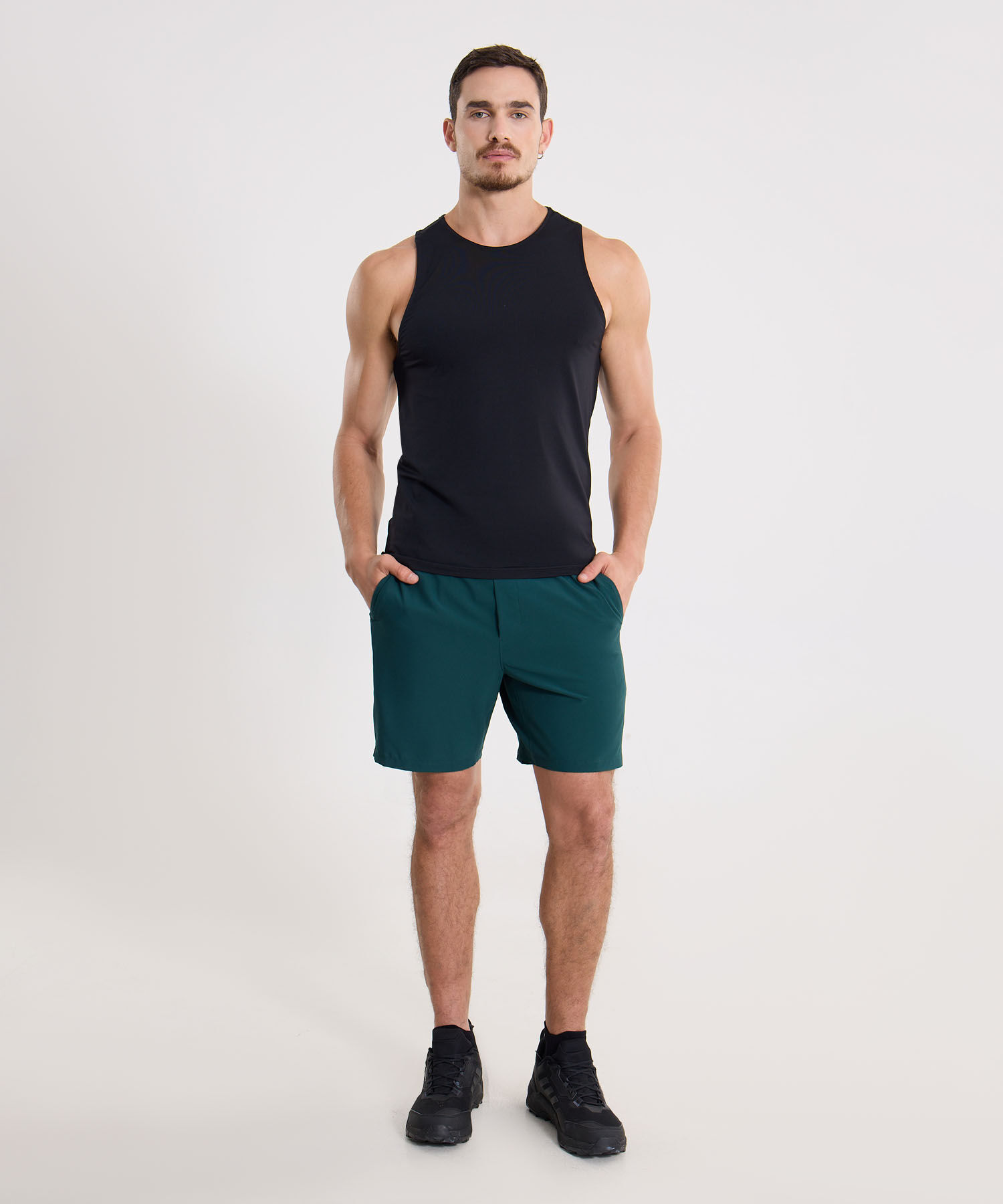 Camiseta Para Hombre Negro