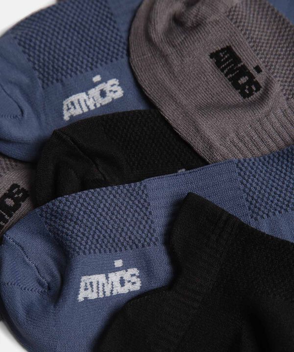 Medias Para Hombre Azul image number null