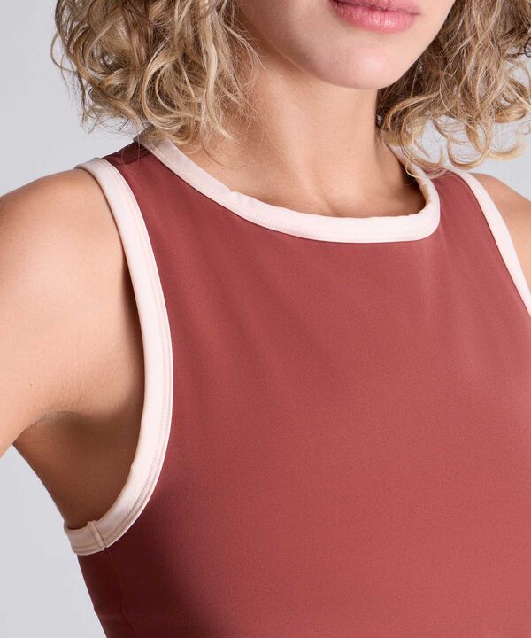 Top Para Mujer Terracota image number null